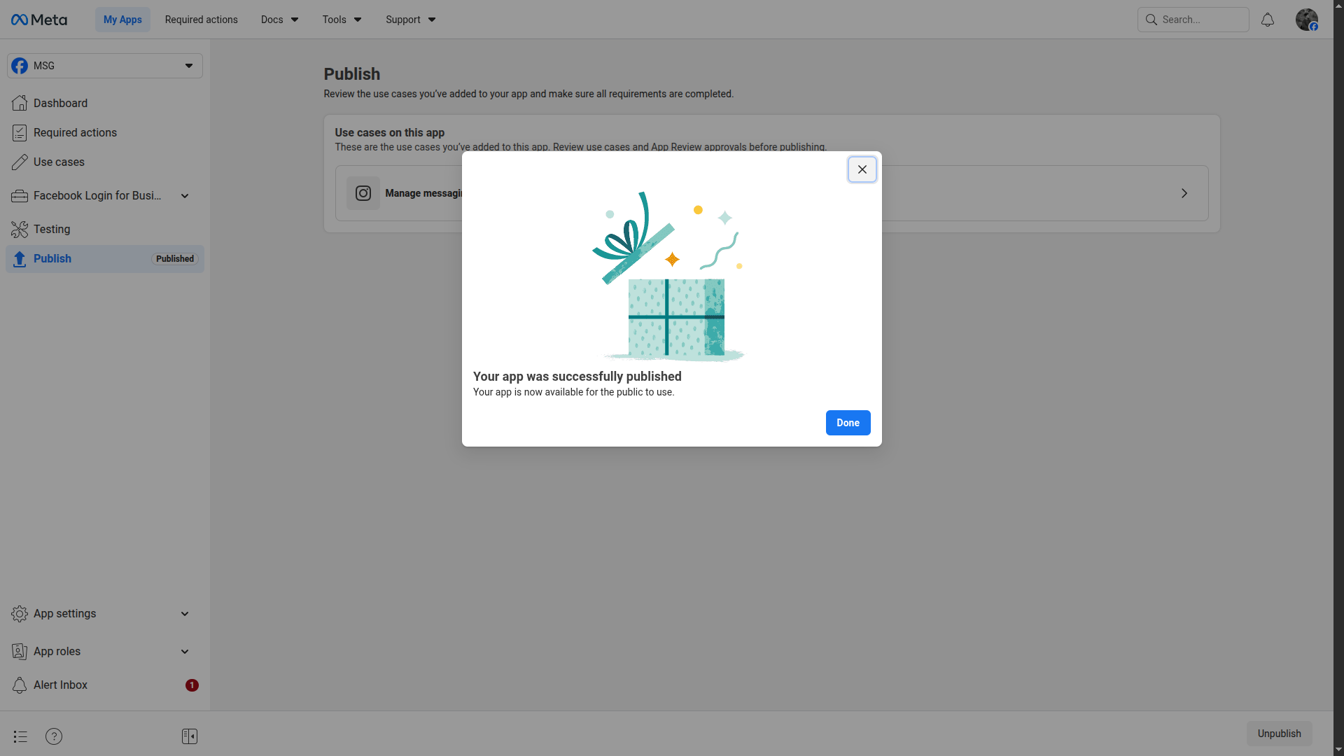 Publish App